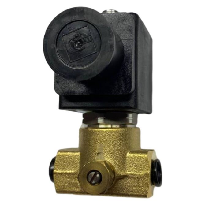Клапан соленоїдний LUCIFER 2-х ходовий 1/8 1/8 24V 50/60Hz з регулятором протоку