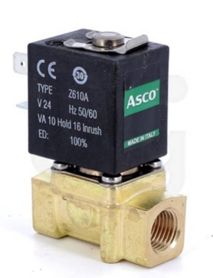 Клапан соленоїдний 2-х ходовий SIRAI 24V AC 1/4F 1/4F DN 3MM
